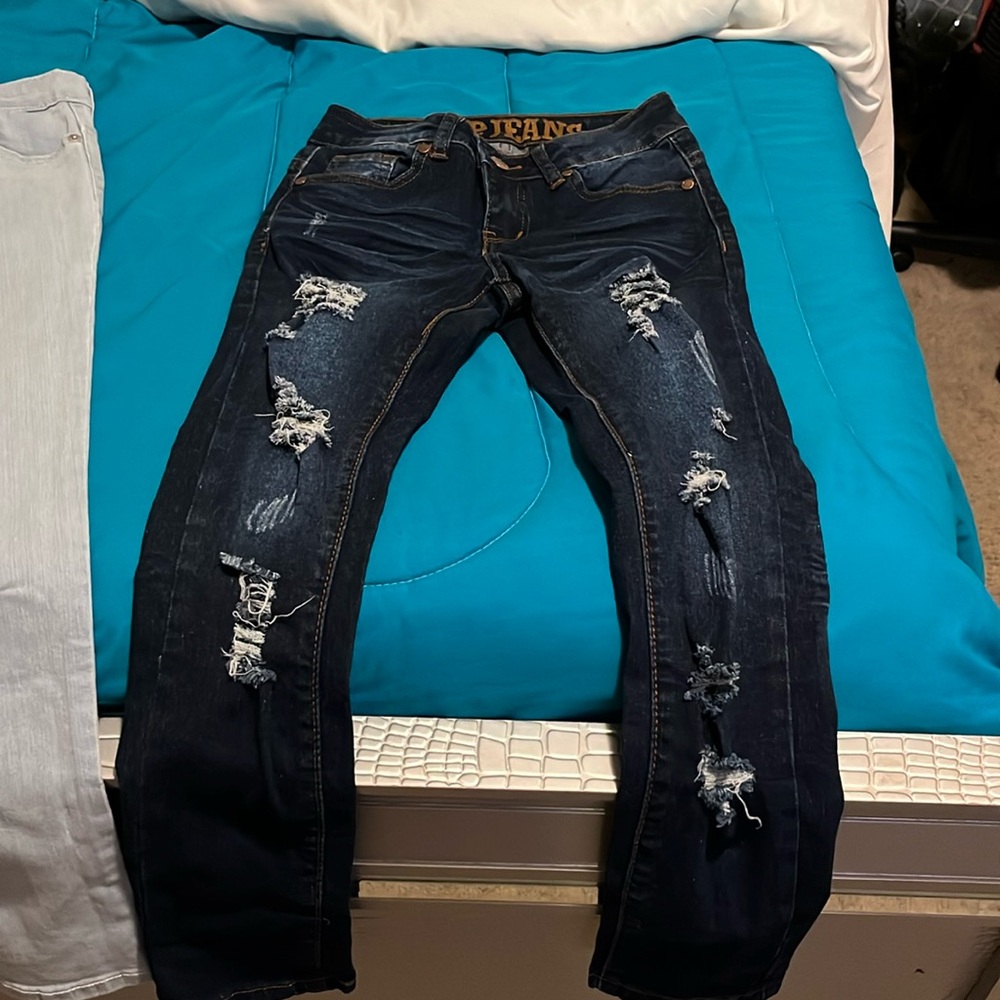 Girl jeans size 8 never been worn